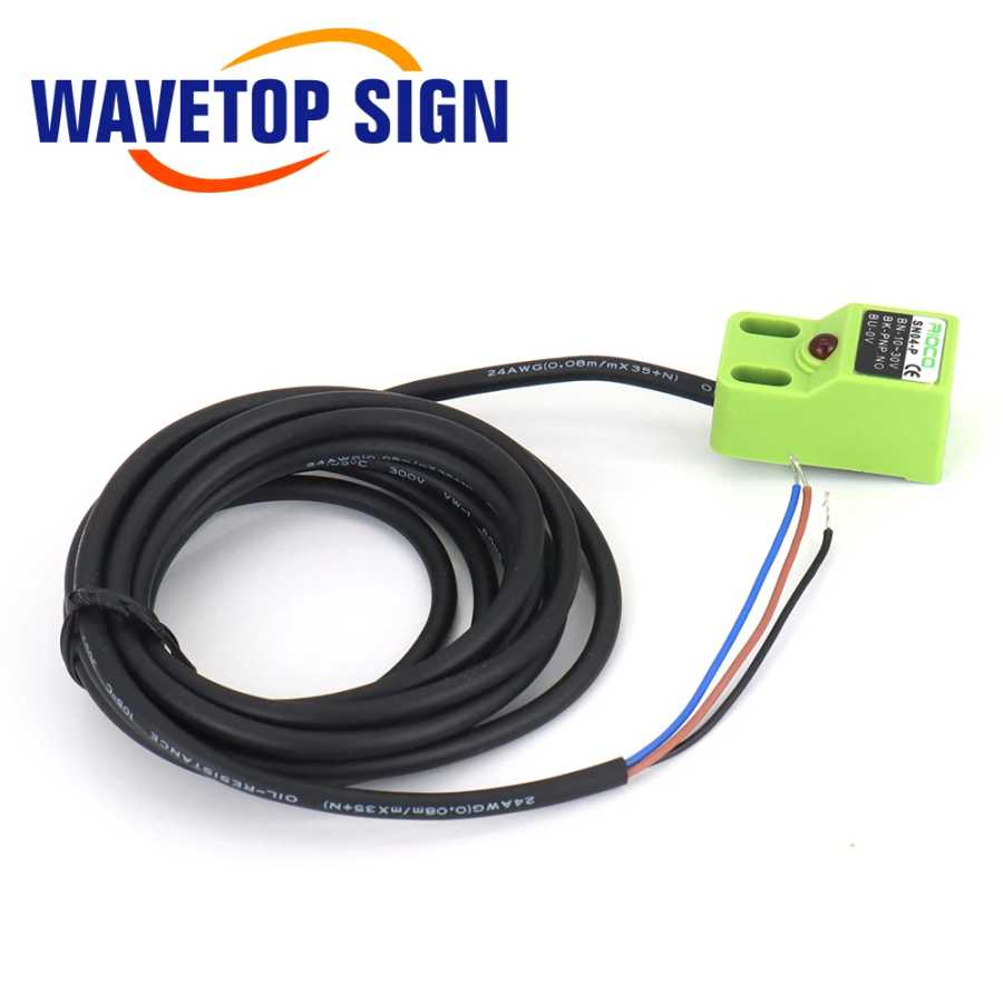 Фотография №4 товара Датчик обнаружения металла WaveTopSign SN04-N/P, 10-30В DC, индуктивный бесконтактный переключатель