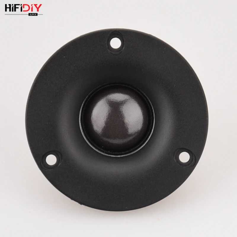 Высокочастотный динамик HIFIDIY LIVE 2.5/3/4.5 дюйма, неодимовый сильный магнит, шелковая мембрана, 6 Ом, 30 Вт, для высоких частот, модели NE66/70/74/80 Портативное аудио и видео