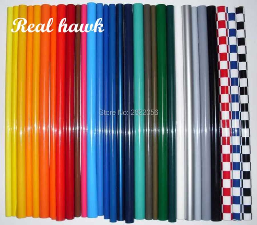 Real Hawk, 5 метров/лот, термоусадочная пленка, модельная пленка для радиоуправляемых моделей самолетов, сделай сам, высокое качество, заводская цена Радиоуправляемые игрушки