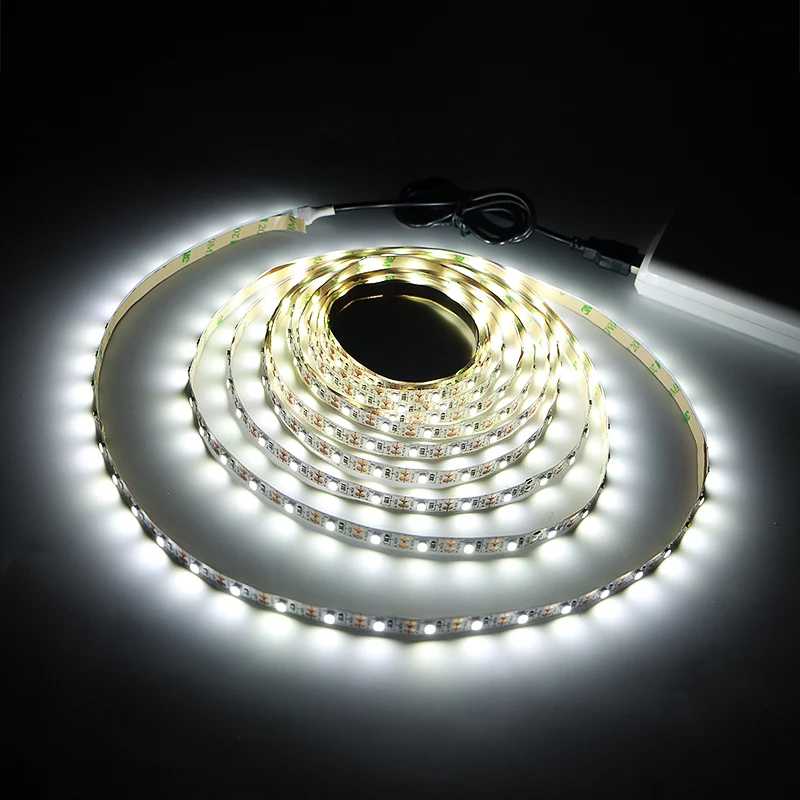 Фотография №2 товара Cветодиодная лента DC 5 V USB SMD 3528 RGB Гибкий