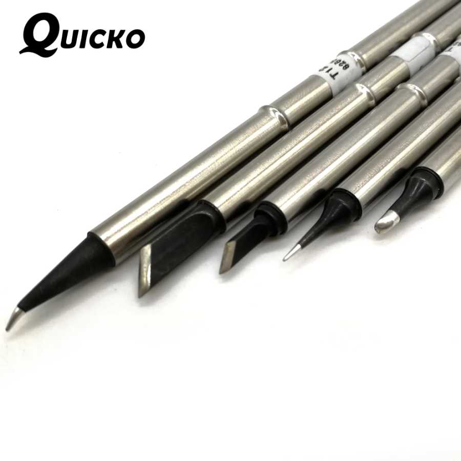 Наконечники для паяльника QUICKO высокого качества XA T12-J02 K KU ILS BC2, 5 шт. Сварочное оборудование и расходные материалы