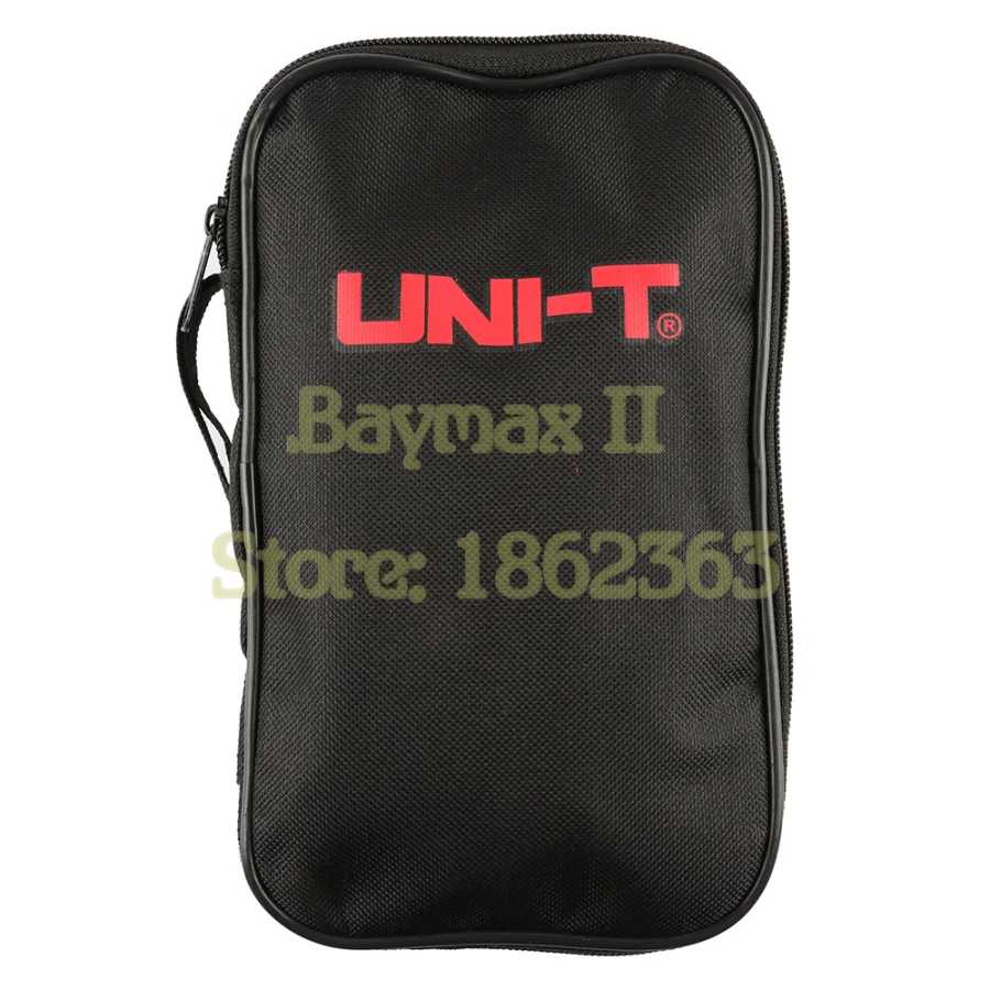 Фотография №3 товара Черная холщовая сумка UNI-T для цифровых мультиметров серии UNI-T, также