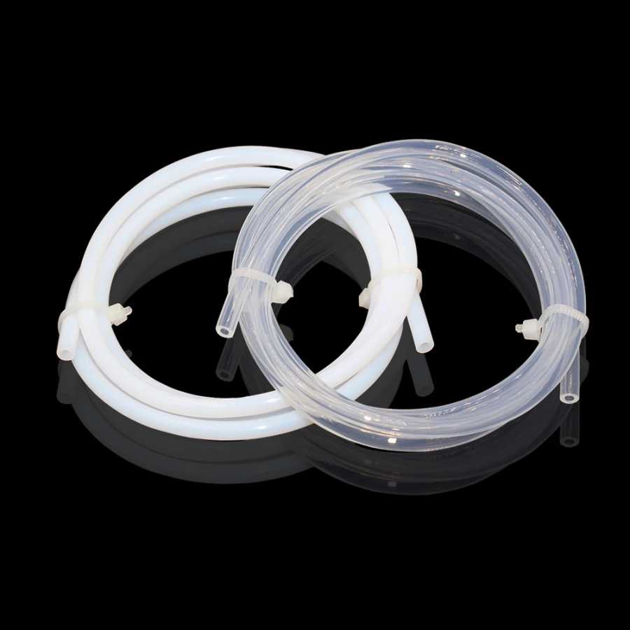 1 метр импортной прозрачной/белой трубки PFA PTFE для 3D-принтеров, для J-head, хотэнда, RepRap, Rostock, экструдера Bowden, 2x3, 2x4, 3x4, 4x6 3D-печать