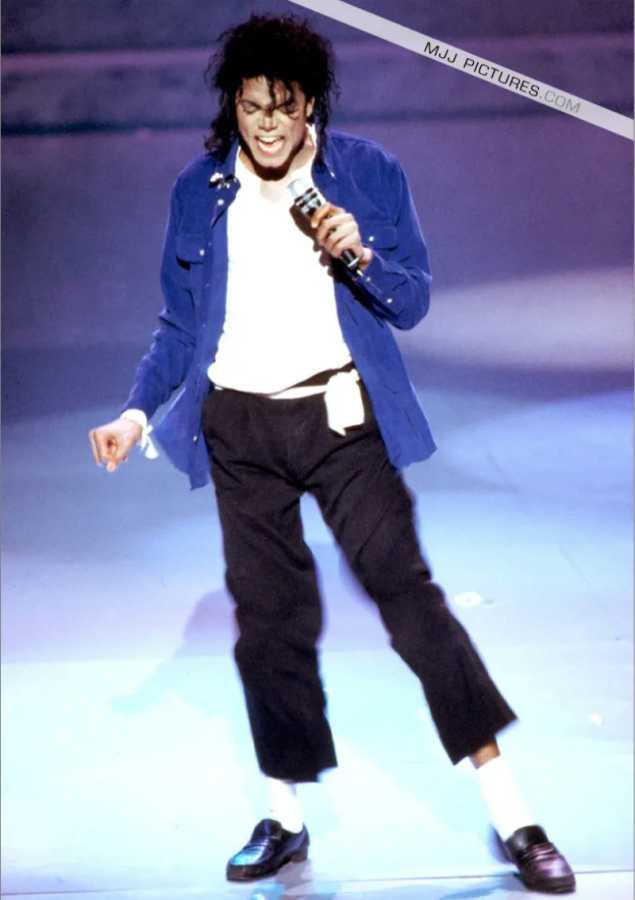 Фотография №1 товара Show MJ Майкл Джексон, как вы меня чувствую, синяя рубашка,