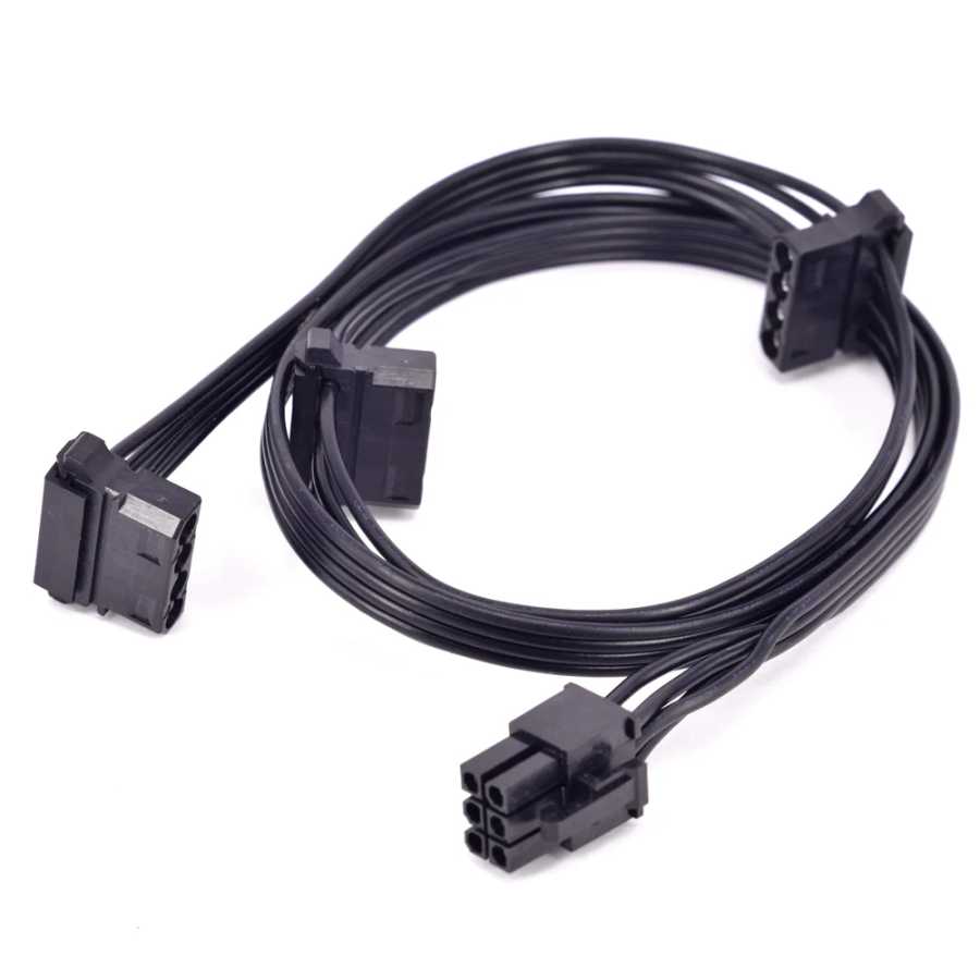 Фотография №3 товара 8-контактный PCIe SATA 4-контактный периферийный кабель для Thermaltake TT Toughpower