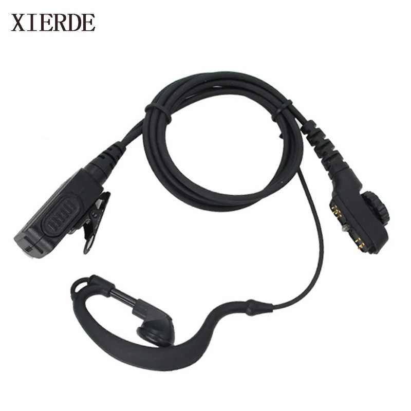 Гарнитура с микрофоном для рации Hytera PD780 PT580H PD780G PD782 PD782G PD785 Walkie Talkie Аксессуары & Запчасти