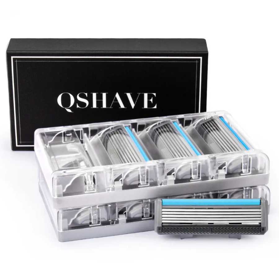 Фотография №4 товара Ручная бритва Qshave Black Spider Man, Германия, лезвие X5 с