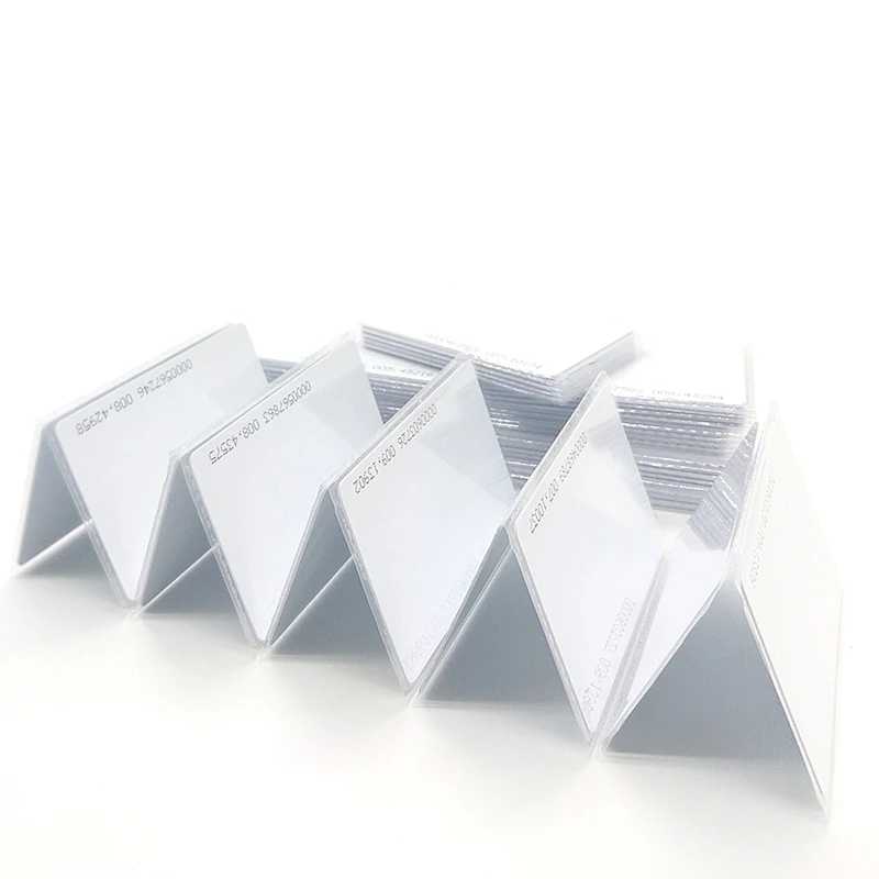Карта RFID EM4100 TK4100, 100 шт./лот, 125 кГц, для контроля доступа, контроля времени , ключи для домофона Доступ к автоматизации здания