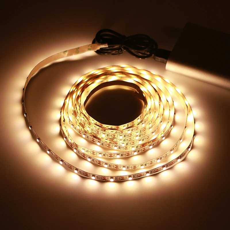 Фотография №3 товара Cветодиодная лента DC 5 V USB SMD 3528 RGB Гибкий