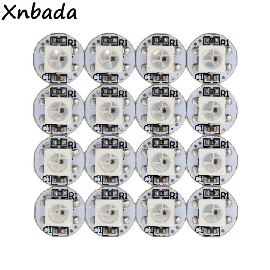 Фотография №1 товара 10-1000 шт. WS2812B WS2812 4-контактный RGB светодиодный чип 5050SMD WS2811