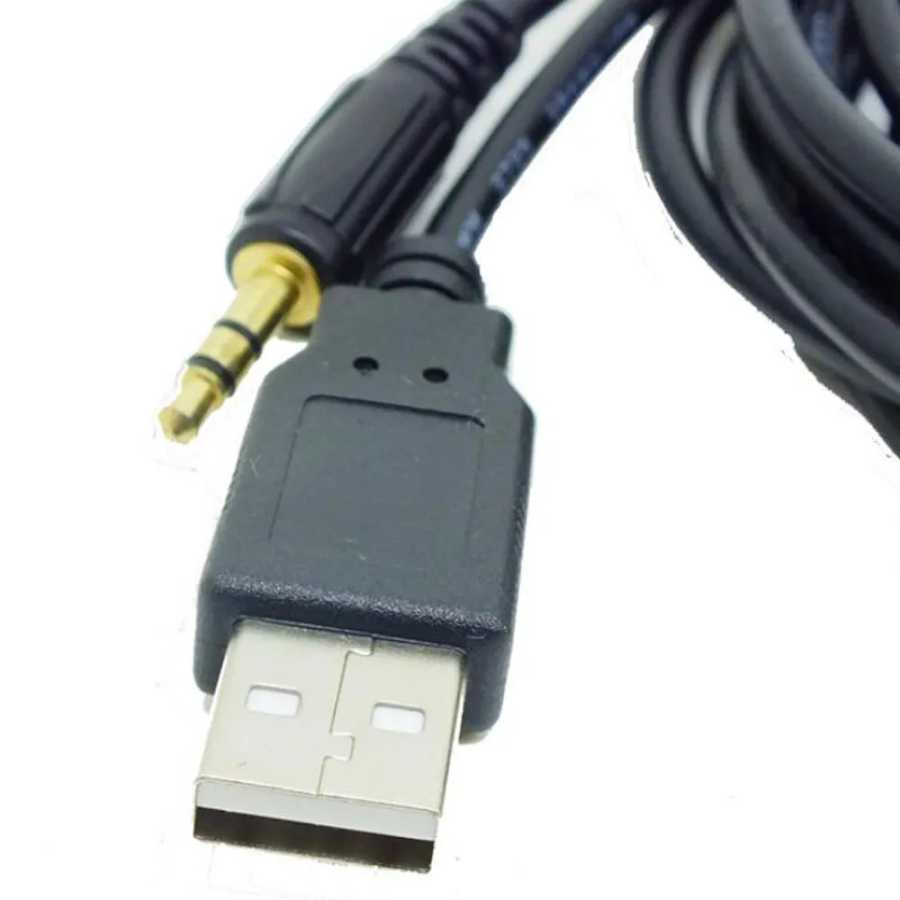Фотография №1 товара Автомобильный AUX USB-адаптер для скрытого монтажа на приборной панели, подходит
