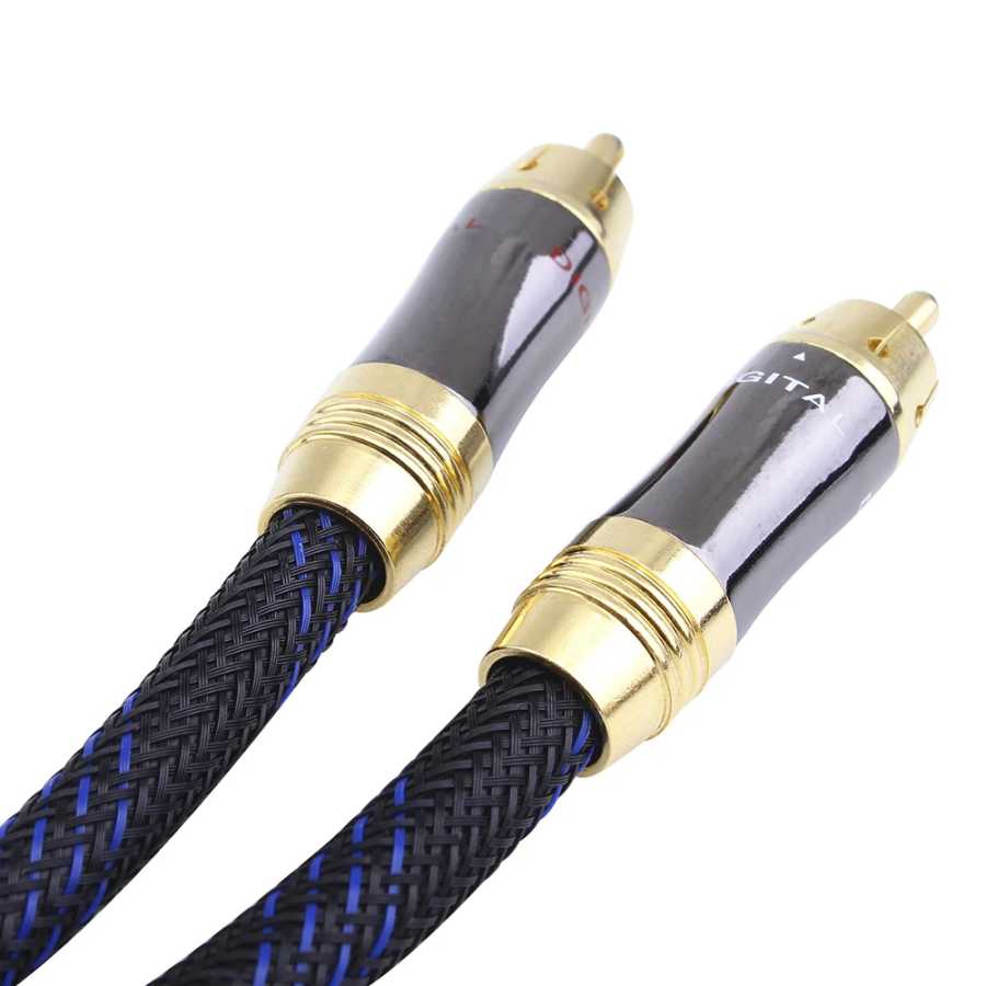 Фотография №2 товара Аудиокабель HIFI от 3,5 мм до 2 RCA (OD 8,0