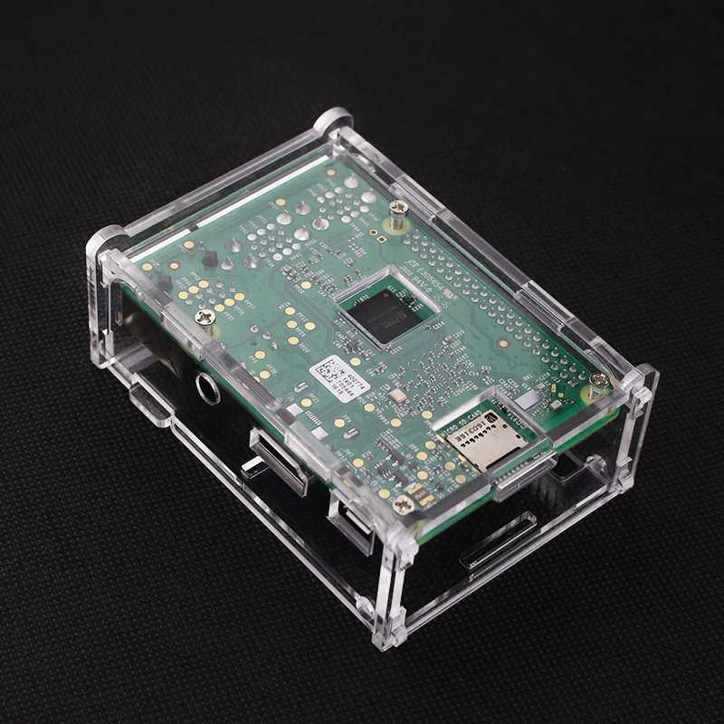 Фотография №4 товара Акриловый чехол для Raspberry Pi 3 Model B+ 3B, прозрачная