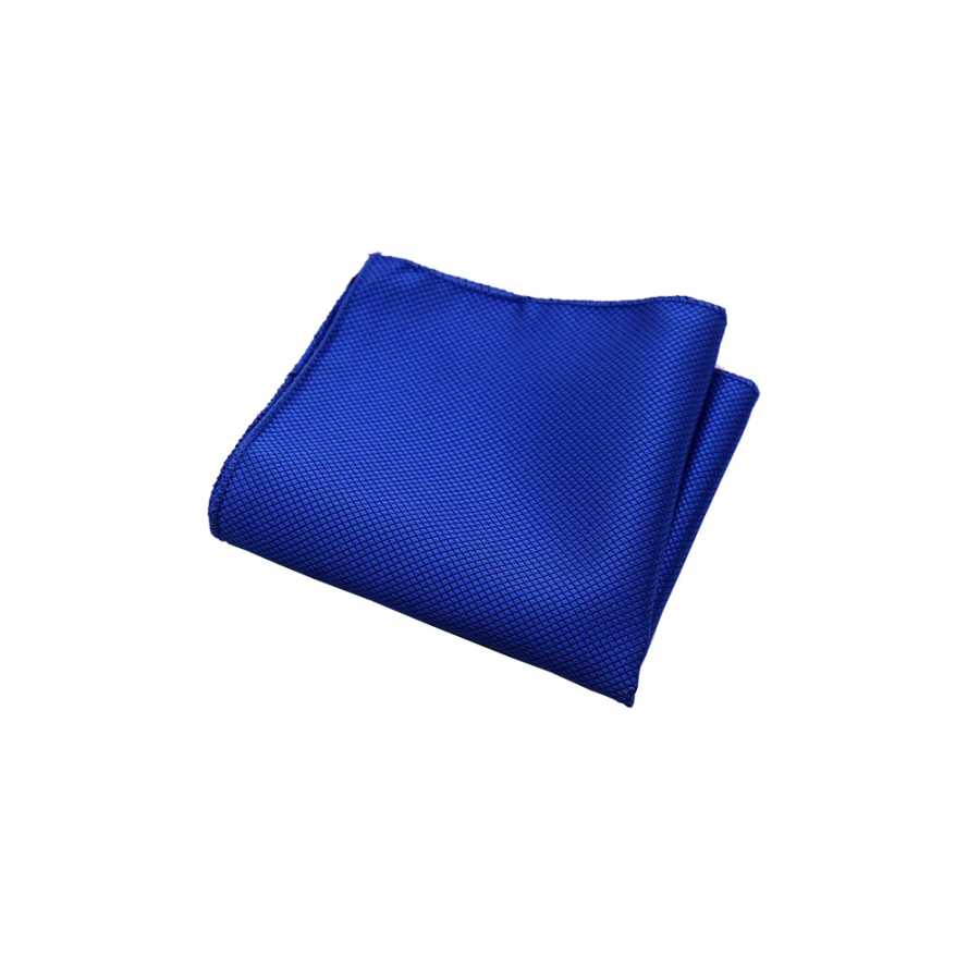 Фотография №3 товара HUISHI Мужской Жаккардовый платок Hanky, однотонный простой карманный Платок для