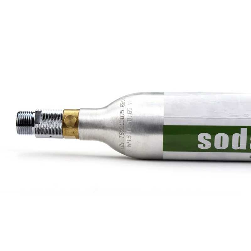 Фотография №3 товара Цилиндр CO2 (Синий резервуар Sodastream) в переходник W21.8-14 для акваристов,
