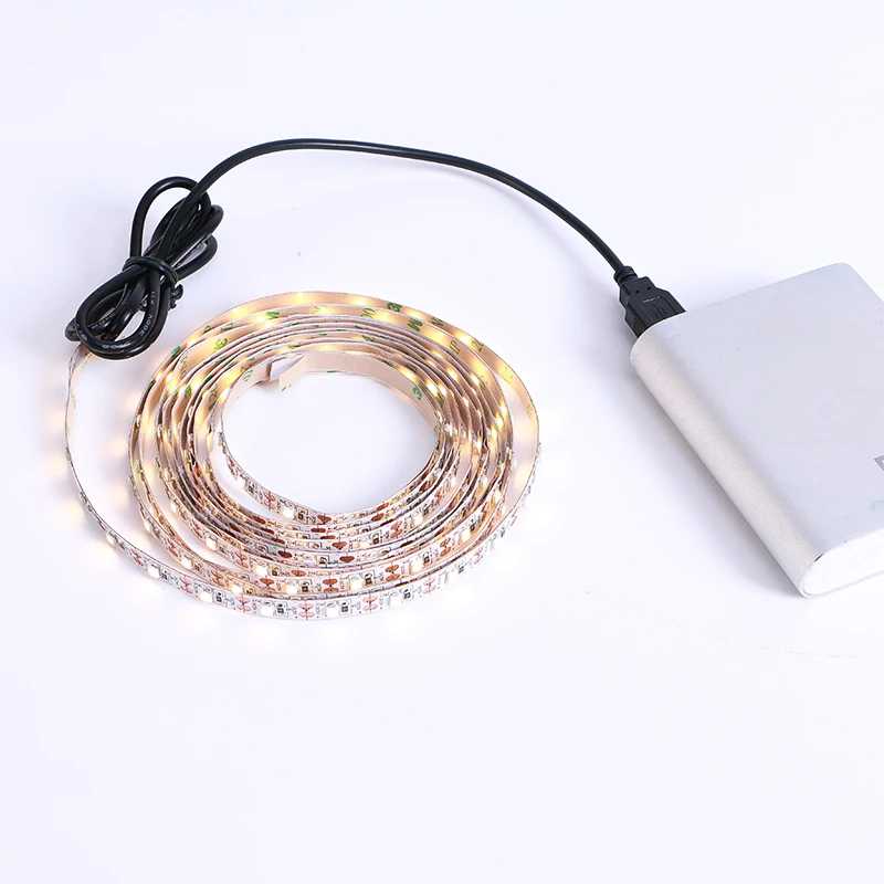 Фотография №5 товара Cветодиодная лента DC 5 V USB SMD 3528 RGB Гибкий
