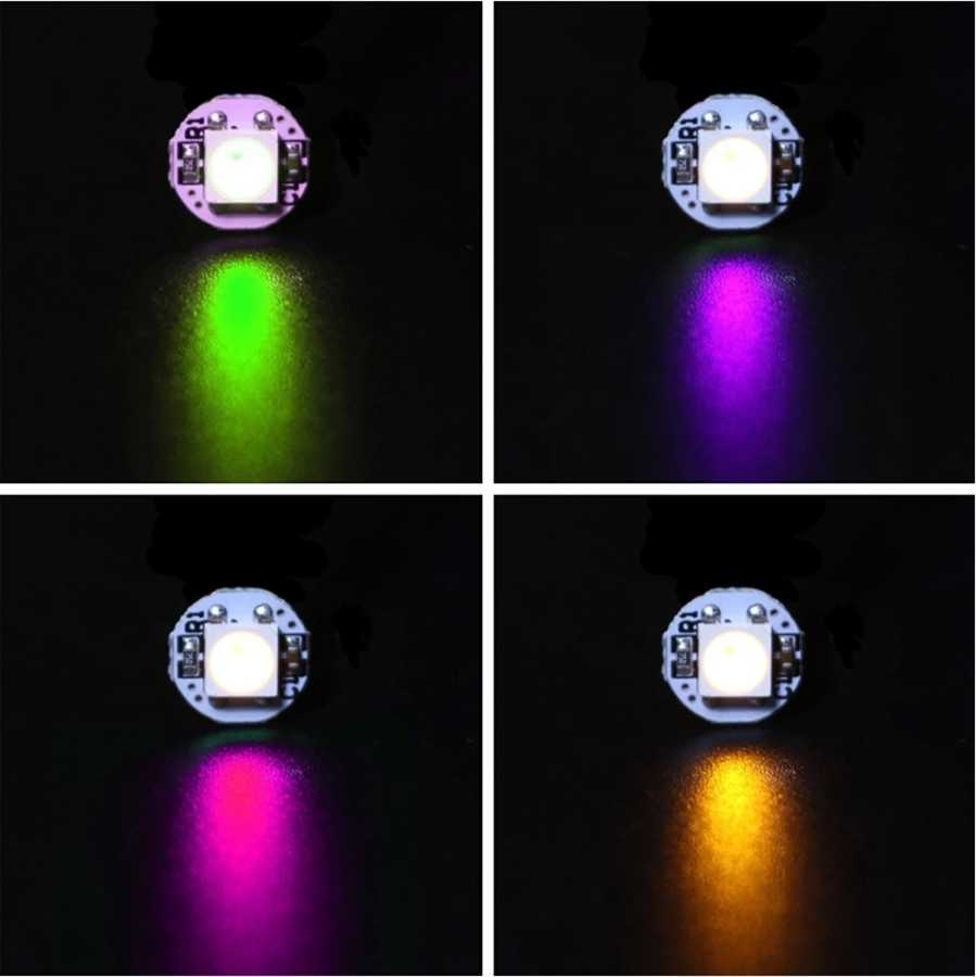 Фотография №5 товара 10-1000 шт. WS2812B WS2812 4-контактный RGB светодиодный чип 5050SMD WS2811