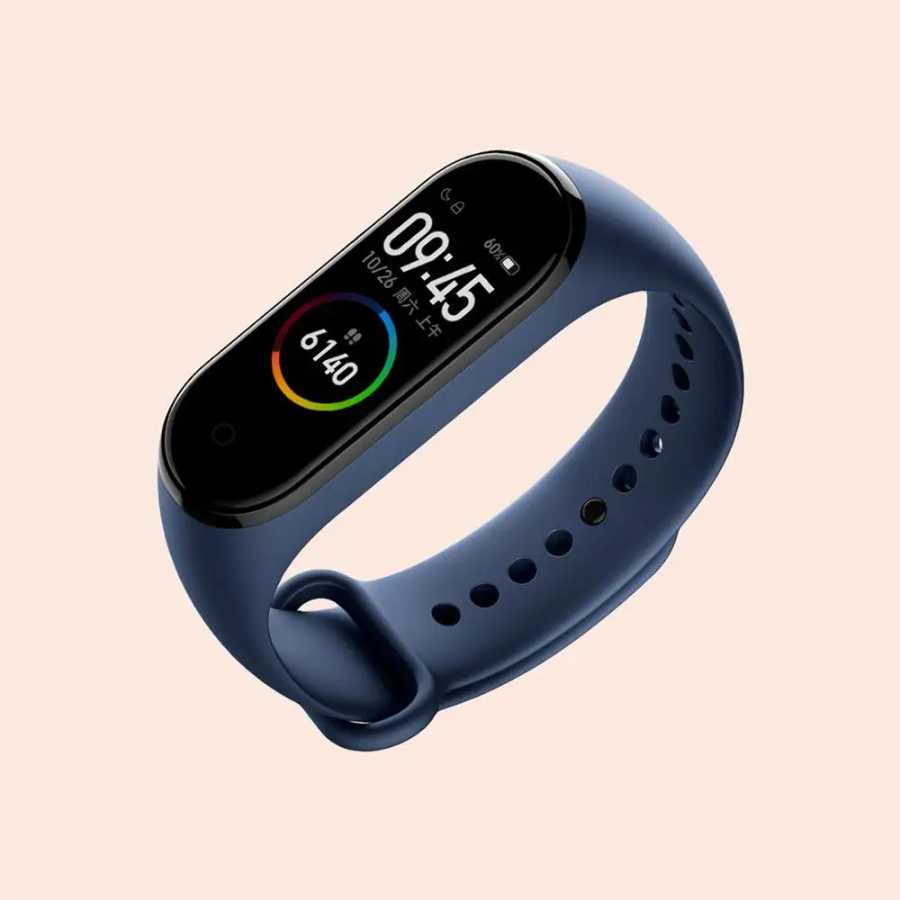 Фотография №2 товара Оригинальный ремешок для Xiaomi Mi Band 4 NFC, ТПУ, черный,