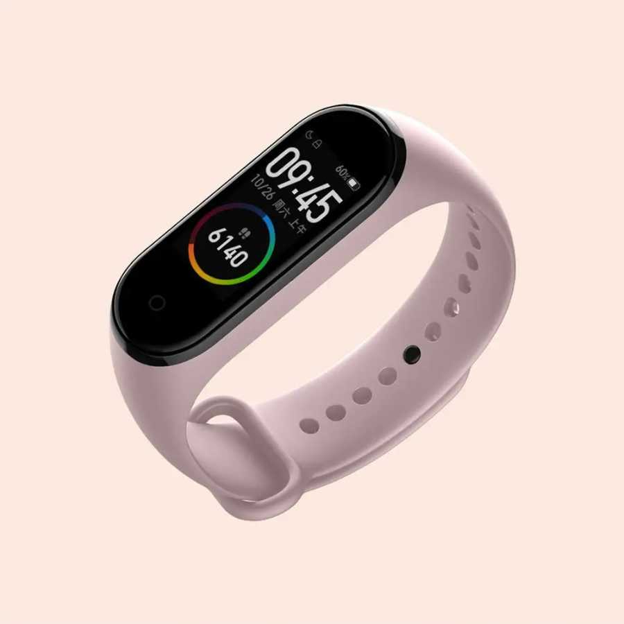 Фотография №1 товара Оригинальный ремешок для Xiaomi Mi Band 4 NFC, ТПУ, черный,