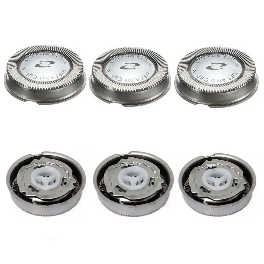 3 шт., сменные головки для бритвы Philips Norelco HQ4 HQ58 HQ56 HQ80 Бритье и удаление волос