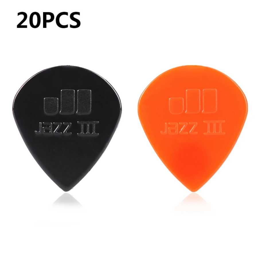 20/50 шт. медиаторы для гитары Tortex Jazz III XL медиатор для гитары аксессуары цветные нейлоновые медиаторы для гитары Музыкальные инструменты