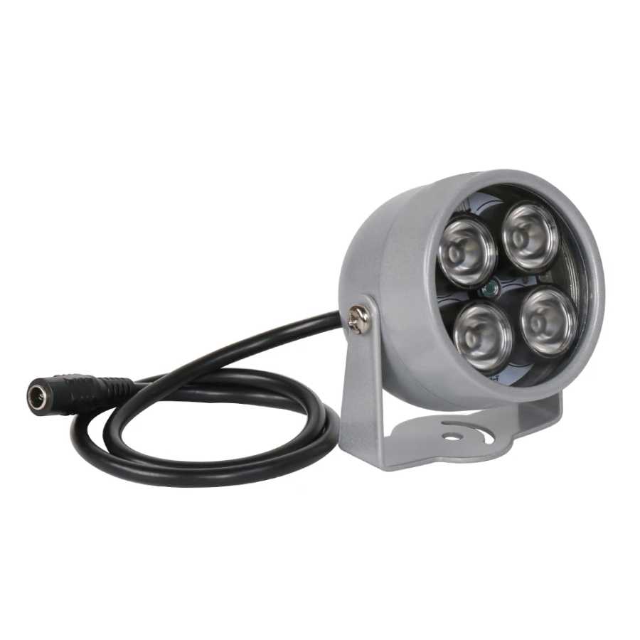 Фотография №2 товара AZISHN CCTV светодиоды 4-массивный ИК-светодиодный осветитель ИК-инфракрасный водонепроницаемый заполняющий свет