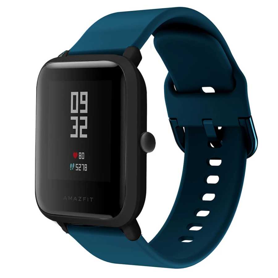 Фотография №2 товара Силиконовый ремешок 20 мм для Xiaomi Huami Amazfit Bip Lite