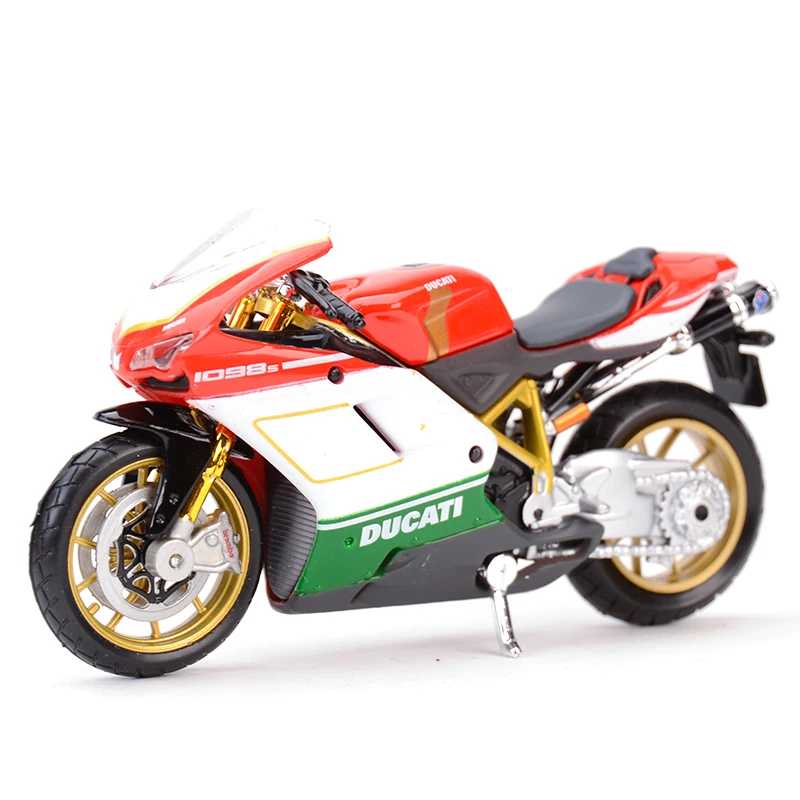Maisto 1:18 Ducati 1098S статические литые автомобили, коллекционные хобби Играйте в транспортные средства и модели