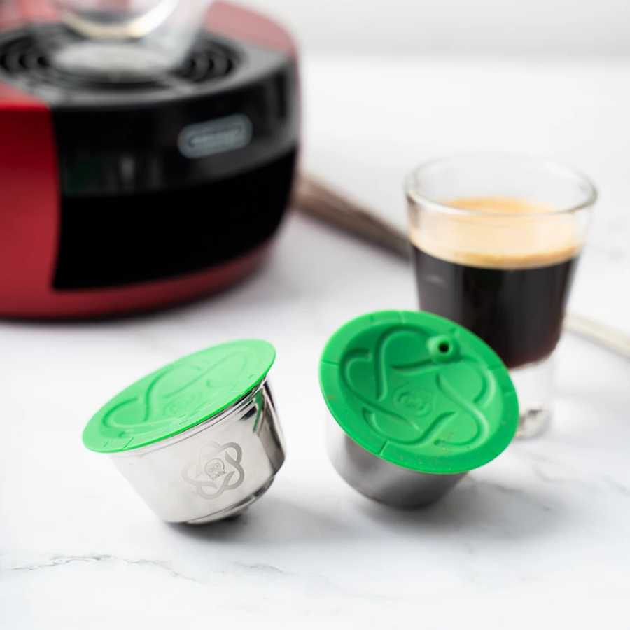 Фотография №4 товара Многоразовые кофейные капсулы для Nescafe Dolce Gusto Genius s Plus,