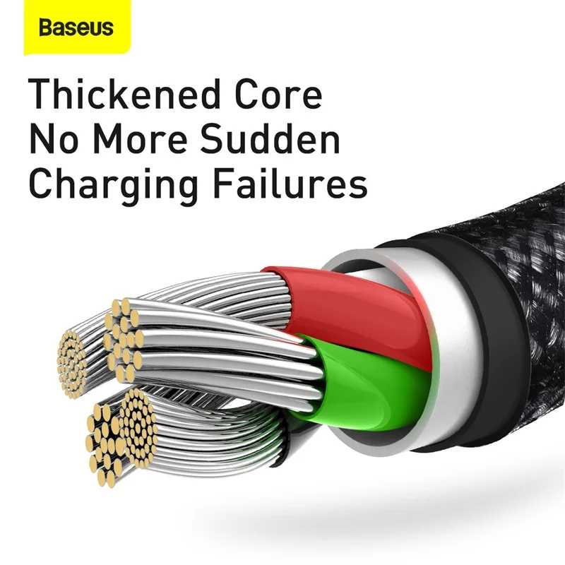 Фотография №4 товара Baseus 3 в 1 USB-кабель типа C для iPhone 12