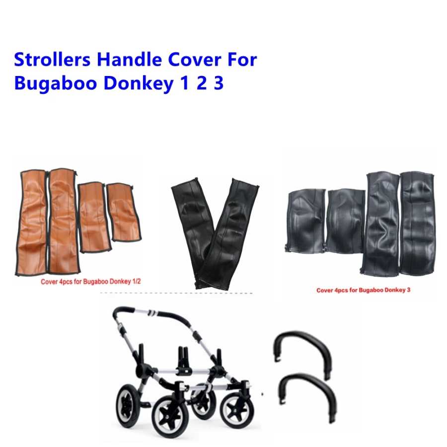 Подлокотники для колясок Bugaboo Donkey 1 2 3, чехлы на бампер с ручками защитный чехол из искусственной кожи Аксессуары для детской коляски Детские коляски и аксессуары