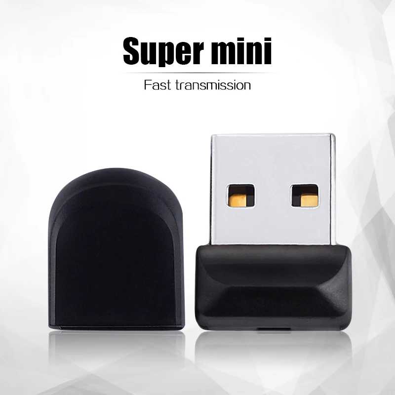 Фотография №2 товара USB-флеш-накопитель 32 ГБ, 64 ГБ, металлический мини-флеш-накопитель USB 2.0, 16