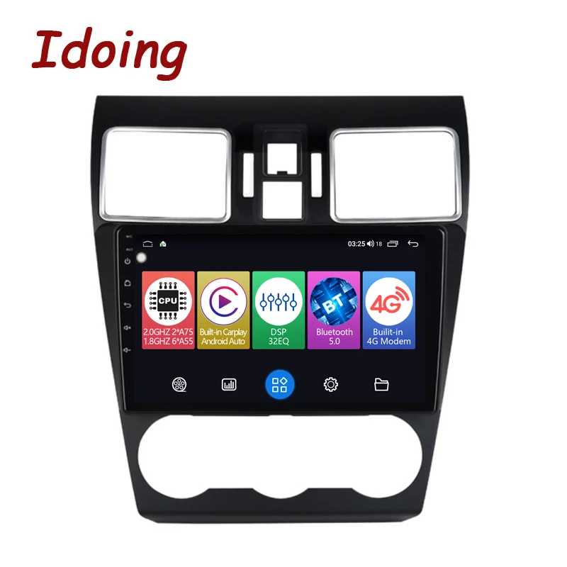 Idoing 9 "Автомобильный Android радио Vedio GPS плеер для Subaru WRX 2016-2021 GPS навигация Carplay Авто головное устройство Plug And Play No 2Din Автоэлектроника