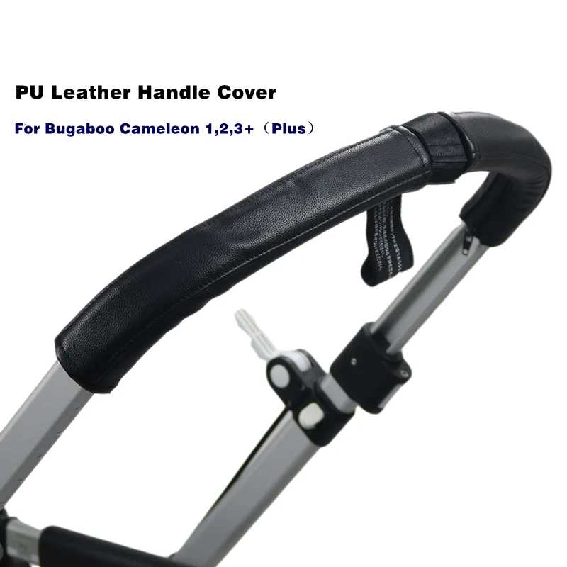 Защитный чехол на ручку для коляски Bugaboo Cameleon 1 2 3/3 Plus, чехол из искусственной кожи, чехол на подлокотник, чехол на бампер, аксессуары для колясок Детские коляски и аксессуары