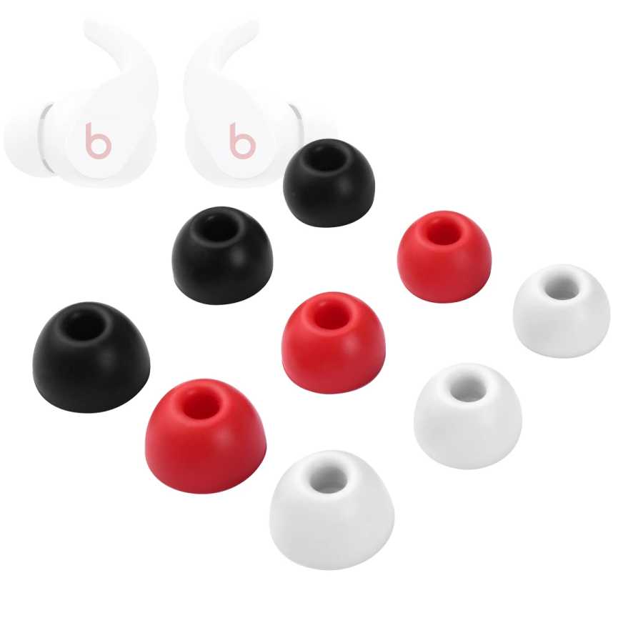 6 шт. силиконовые насадки для наушников Beats Fit Pro, подходят для беспроводных наушников Pro, TWS наушники, противоскользящие затычки для наушников Портативное аудио и видео