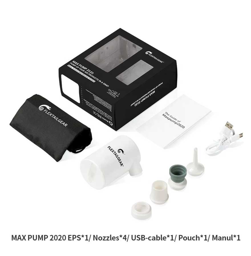 Фотография №4 товара FLEXTAIL MAX PUMP EPS - Портативный воздушный насос, компрессор, надувной