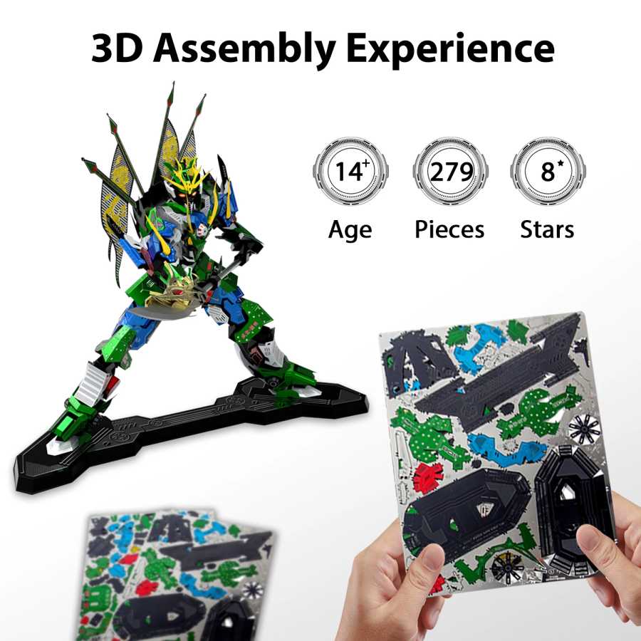 Фотография №3 товара Microworld 3D Metal Puzzle Toy Romance of The Three Kingdoms