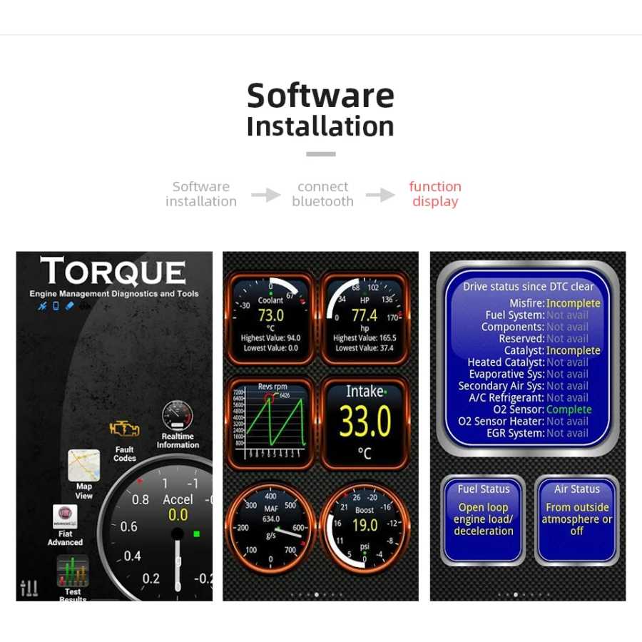 Фотография №3 товара Диагностический инструмент, ELM327 V1.5, OBD2, Bluetooth, Mini ELM 327, для
