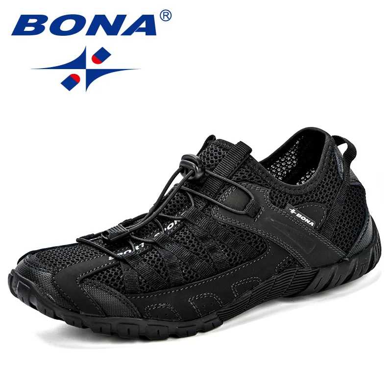 BONA/летние кроссовки; Дышащая мужская повседневная обувь; Модная мужская обувь; Tenis Masculino Adulto Sapato Masculino; Мужская обувь для отдыха ПРОМО-КОД: PLUS120 Мужская обувь