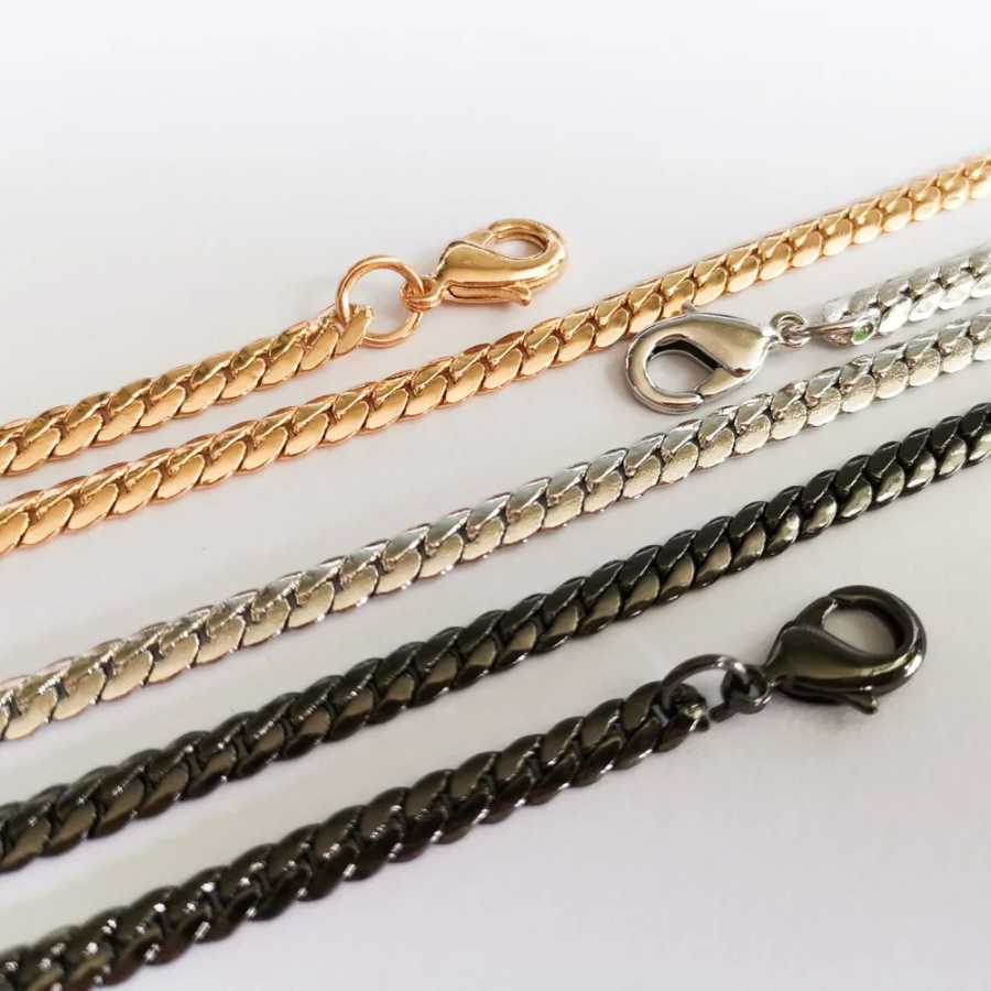 Цепочка Boutique De FGG, медная, длинная, короткая, для сумок-клатчей Детали и аксессуары для сумок