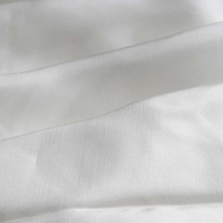 Фотография №1 товара Nature Off White Неокрашенная 100% шелковая ткань Habutai Pag из