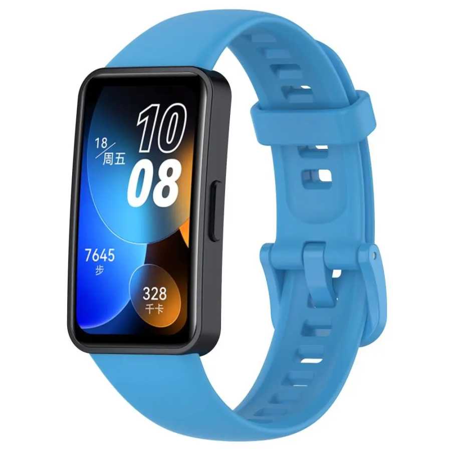 Фотография №2 товара Ремешок сменный силиконовый для смарт-часов Huawei Band 9 8