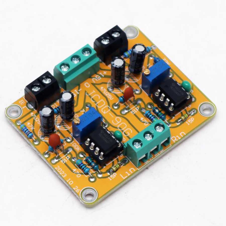 HIFI NE5534 DC Buffer Stereo OP-AMP Preamp Preamplifier Circuit Board Support OPA627 AD847 AD797 OPA637 Single Op Amp Audio Инструменты для измерения и анализа