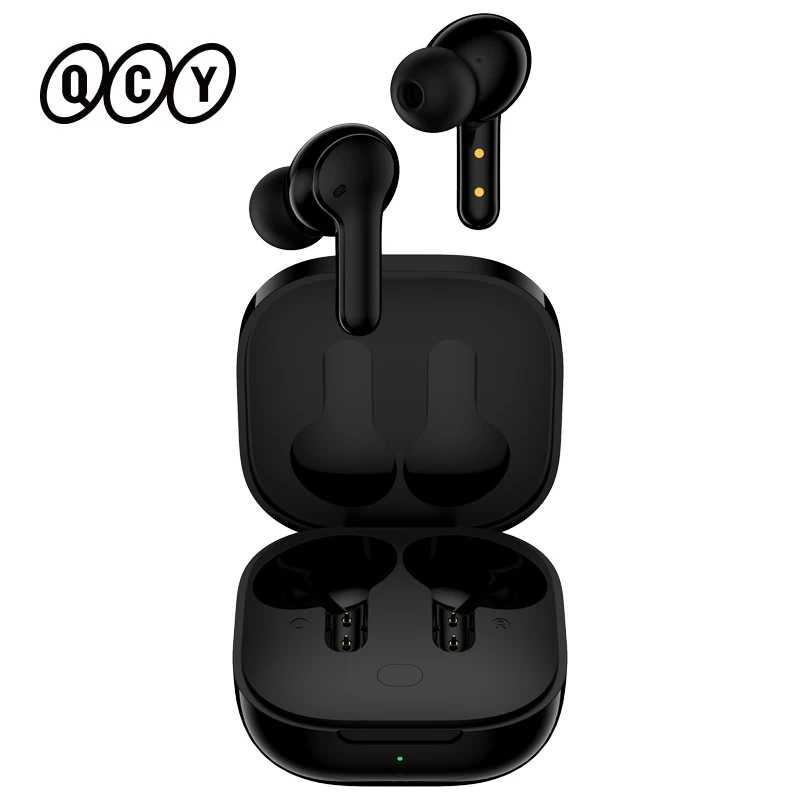 QCY T13 беспроводные умные наушники BT5.1 TWS наушники 4 Mic ENC HD гарнитура для звонков с сенсорным управлением наушники с длительным режимом ожидания 40H Портативное аудио и видео
