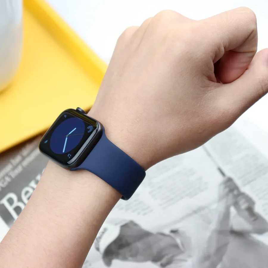 Фотография №2 товара Силиконовый ремешок для Apple Watch Band Ultra 2, спортивный браслет