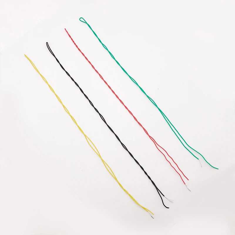 Фотография №5 товара Силиконовый провод 30AWG, желтый/зеленый/черный/красный кабель для дистанционного управления камерой FPV