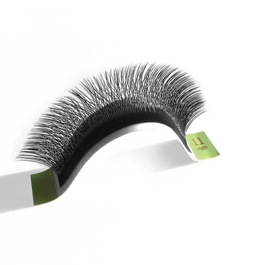 Фотография №4 товара GLAMLASH L/LU/M W-образное наращивание ресниц 3D готовые объемные веерные ресницы
