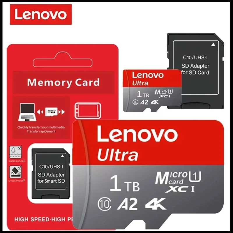 Фотография №1 товара Карта памяти Lenovo 2026 New High Speed Micro SD 1