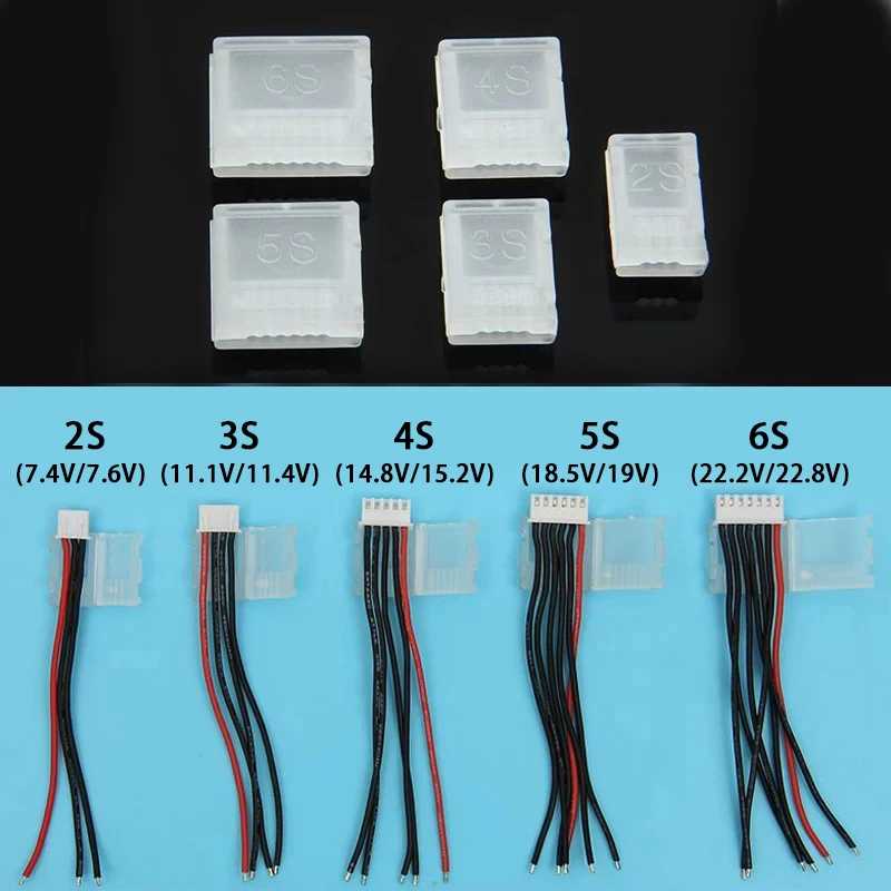 Фотография №4 товара 10/20 шт./лот 2S 3S 4S 5S 6S JST-XH Защитные балансировочные