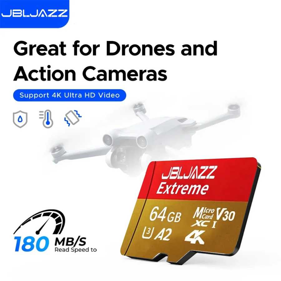 Карты памяти Extreme Micro TF SD 512 ГБ UHS-I, 256 ГБ, 128 ГБ, 64 ГБ, Micro A1 TF Flash Card для телефонов, камер, GoPro, DJI, Switch Видеоигры и аксессуары